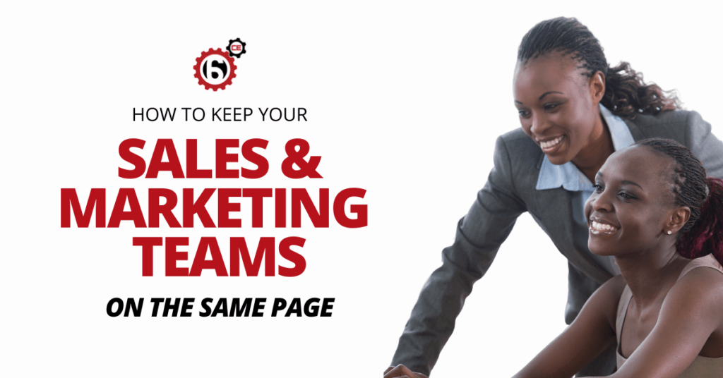 how to keep your sales and marketing teams on the same page linkedin graphic 1
